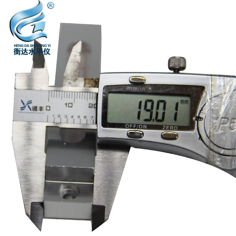 105mm HENGdaHigh Accuracy Metal Spirit Level Bubble Long Strip Metal Level Measuring Instrument Accuracy 0.02mm/m