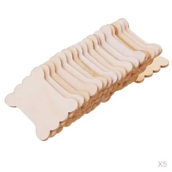 100pcs Wooden Thread Wind Board Floss Bobbin Wire Coils Embroidery Winding Stitch for Sewing Craft Cross Organizer Stand