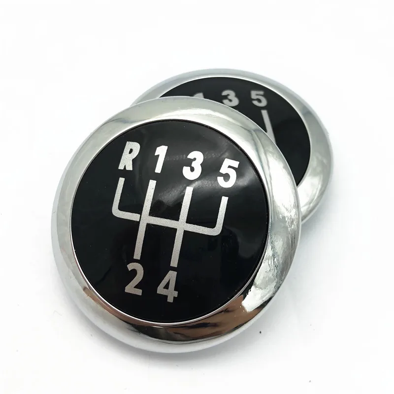 Gear Shift Knob Cap Emblem Badge Top Trim Cap Cover Case For Volkswagen VW Passat B6 2005-2011 Car Styling Accessories