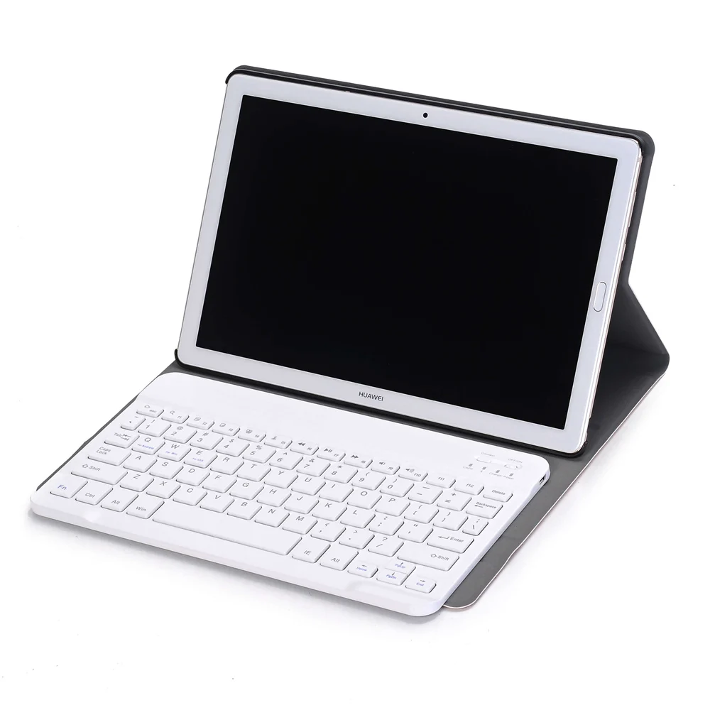 

For Huawei MediaPad M5 10.8 CMR-W09/AL09 Removable Bluetooth Russian/Hebrew/Spanish Keyboard+Ultra Thin PU Leather Case Cover