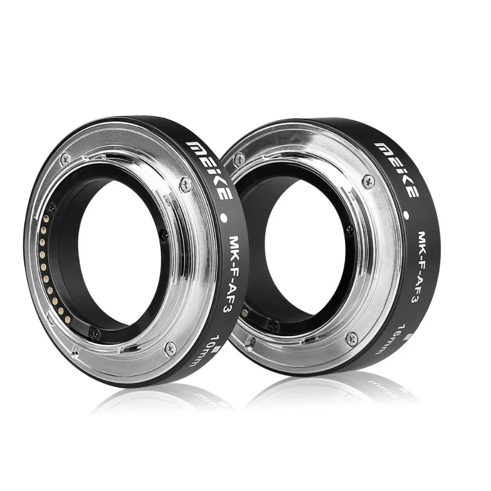 Meike MK-F-AF3 Metal Auto Focus Macro Tubo de Extensão para Fujifilm X-T20 XT2 X-T10 XT3 XT100 X-H1 X-A5 X-PRO2 X-A1 X-T1 XT30 X-T4