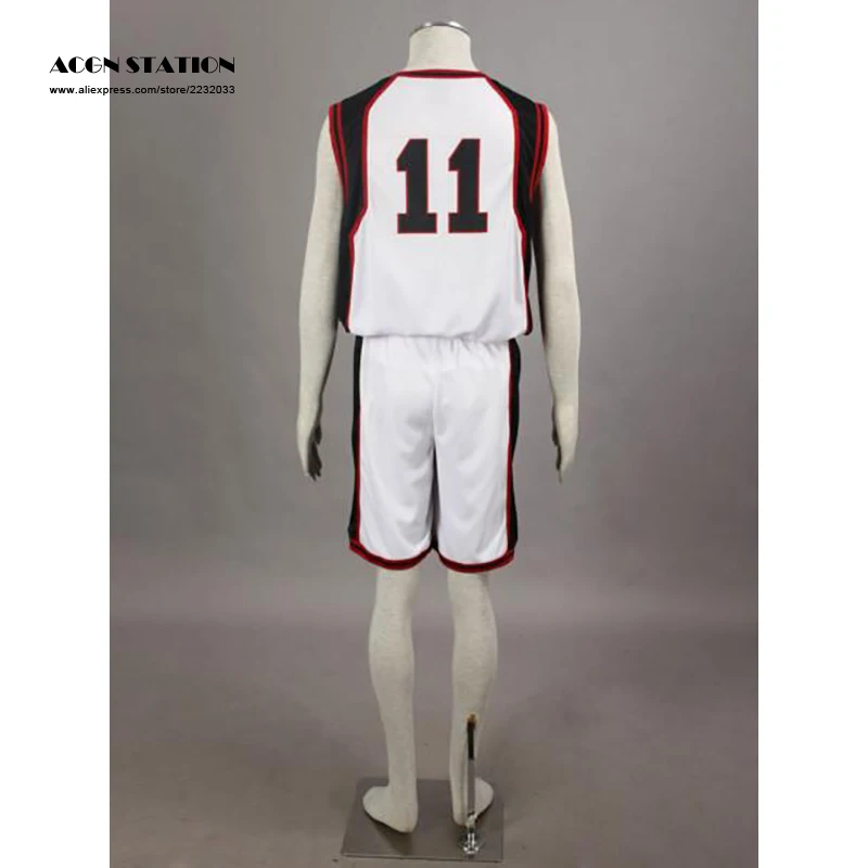 Disfraz de Kuroko No Basket SEIRIN para hombre, uniforme de baloncesto, ropa de Cosplay, n. ° 11, envío gratis