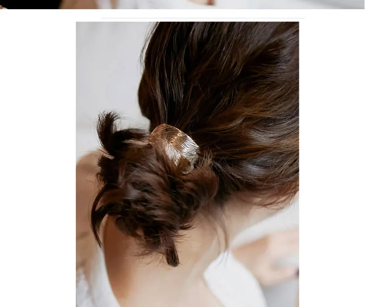 1PC Fashion Sexy Women Lady Leaf Hair Band Rope Headband Elastic Ponytail Holder Party Vacation Hairband Hair Accessories