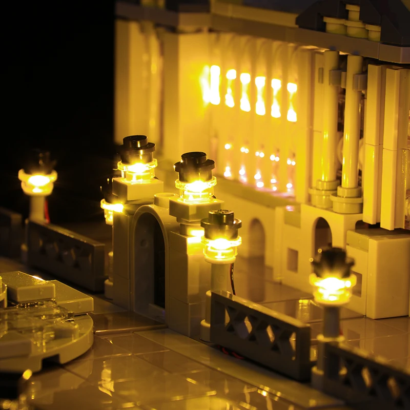 Vonado LED Lighting Kit for 21029 Architecture Series Buckingham Palace Light Kit, Not Included the Building Block