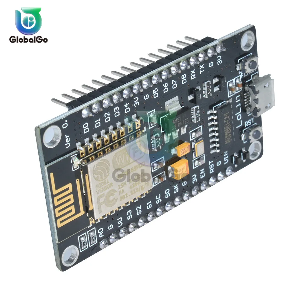 무선 모듈 v3 esp8266 ESP-12E wifi 개발 보드 ch340 마이크로 usb 커넥터