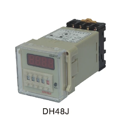 DH48J 1-9999 per-formative number counter Counting Range AC 220V 5A Electric Counter Relay