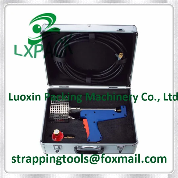 LX-PACK Lowest Factory Price Rapid boat packing film shrink gun shrink wrap torch gas flame nozzle Gas Heat Gun for shrink wrap