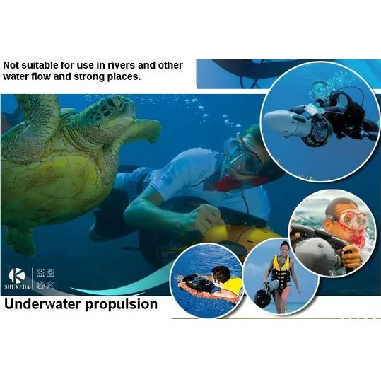 Hot Sale 2025 New 300W Water Sports Product Underwater Propulsion Submersible Device Water Bicycle Sea Scooter Swimming & Diving