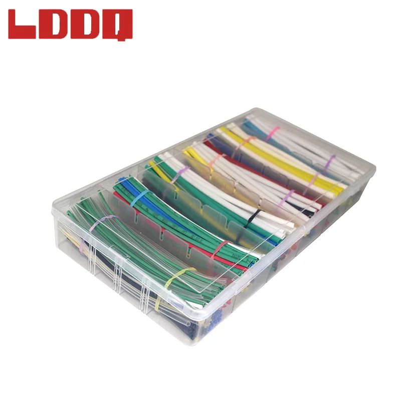 LDDQ 315 Pcs Shrinkable tube kit with box Heat shrink sleeve Guaina termorestringente Termoretractil 7 Colors Diameter 1mm-3.5mm