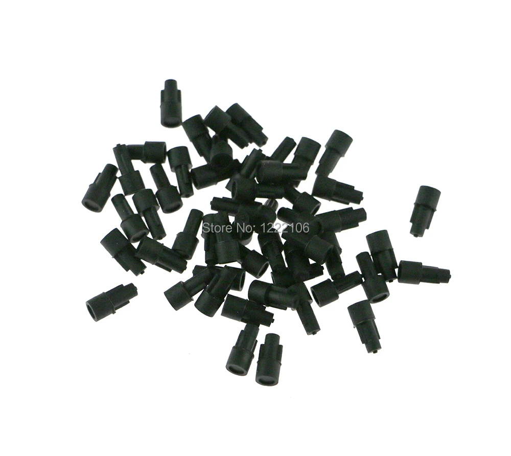 300PCS Black For PS4 Silicon Rubber Reset Key Restart Button for Playstation 4 PS4 controller Repair