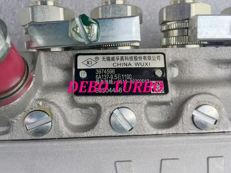 NEW GENUINE WEIFU CUMMIN*S 6BT 5.9L C120 170HP Liugong CLG925LLIIIA excavator FUEL INJECTION PUMP 3974596 6A137