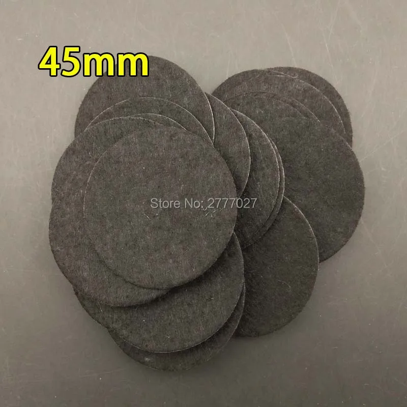 100pcs 4.5CM Felt Circles Eco-friendly Round Felt Fabric Pads Accessory Patches Circle Felt Pads Fabric Flowers Accessories