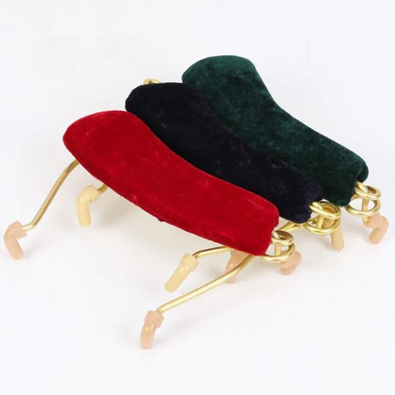 TONGLING Spring Violin Shoulder Rest Support Holder Super Softness Colourful Flannelette Beginner Violin Fiddle Parts
