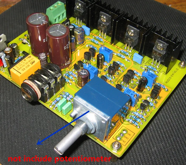 E4 Double difference FET input Class A MOS 2SK246 103 Headphone preamplifier amplifier board