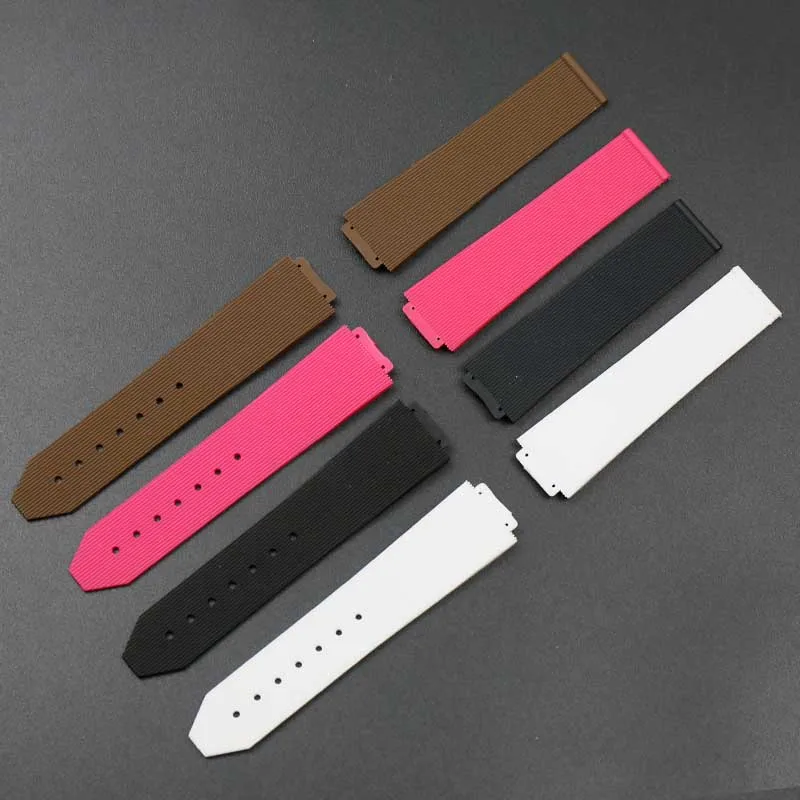 

Women's silicone strap 15mm x 21mm for Hublot strap rubber strap waterproof sports watch accessories