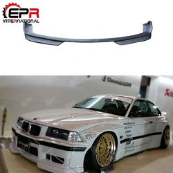 For BMW E36 RB Style Body Kit Tuning FRP Glass Fiber Front Lip Fiberglass Bumper Splitter Tuning Full Wide Body Kit Part