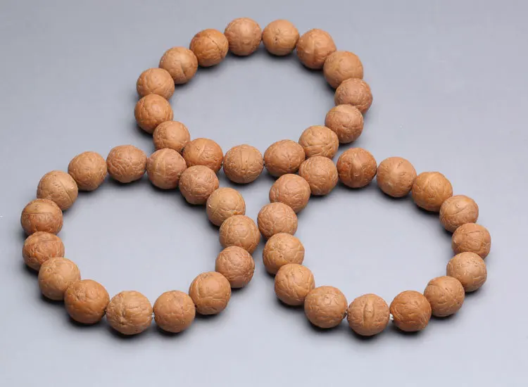 Believe Natural Nepal Seed Big Bodhi Men\'s Women Buddha Beads Strand Yoga Lucky Energy Jewelry