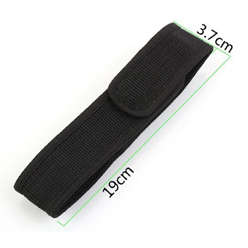 Portable LED Flashlight cover Universal Flashlight Holster Cloth Cover Pouch For Torch Flashlight
