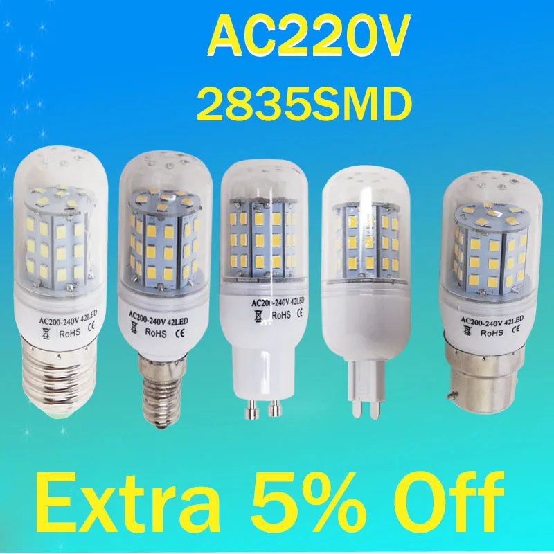 

LED Bulb 220v E27 E14 LED candles Filament light Clear Glass Vintage Lamp240v AC Indoor Decorative lighting