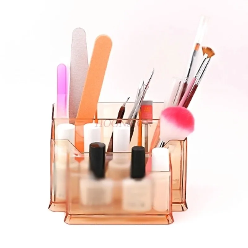 Caja de almacenamiento de uñas, soporte para bolígrafo de escritorio, barra de arena, cubo, caja de almacenamiento de herramientas, tijeras de piel muerta, caja de herramientas para uñas, venta