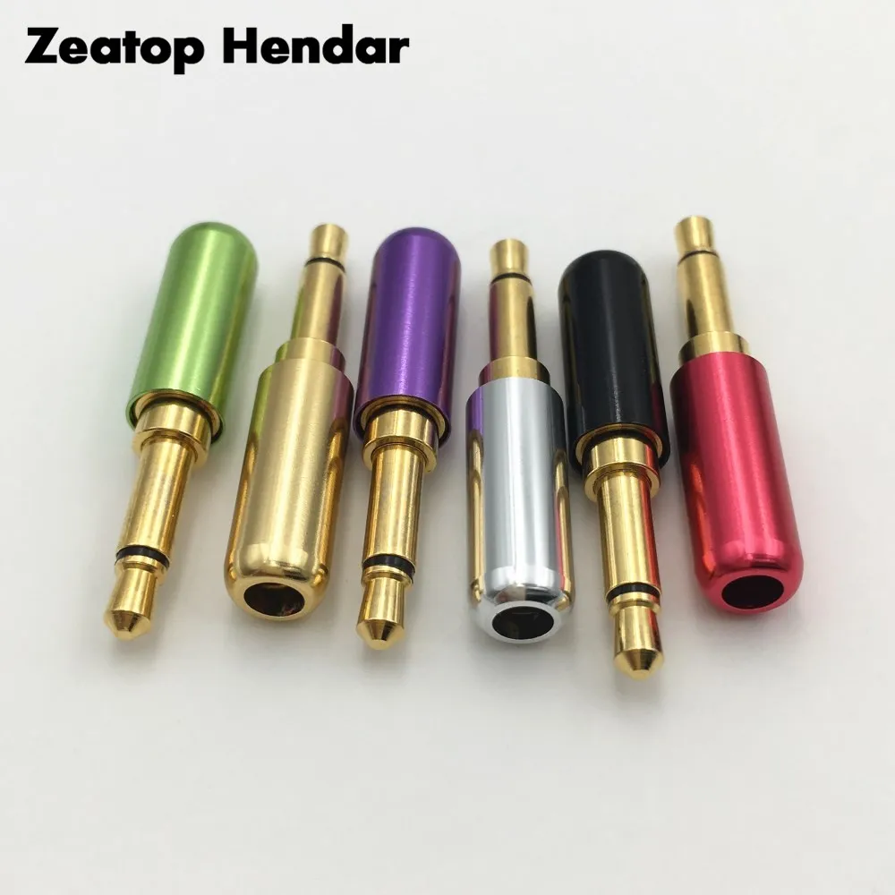 1 Stücke Mini 3,5mm 2 Pole Mono Audio Stecker mit Clip Haken Männlich Jack 3,5 Jack für Kopfhörer Kopfhörer DIY Reparatur Stecker
