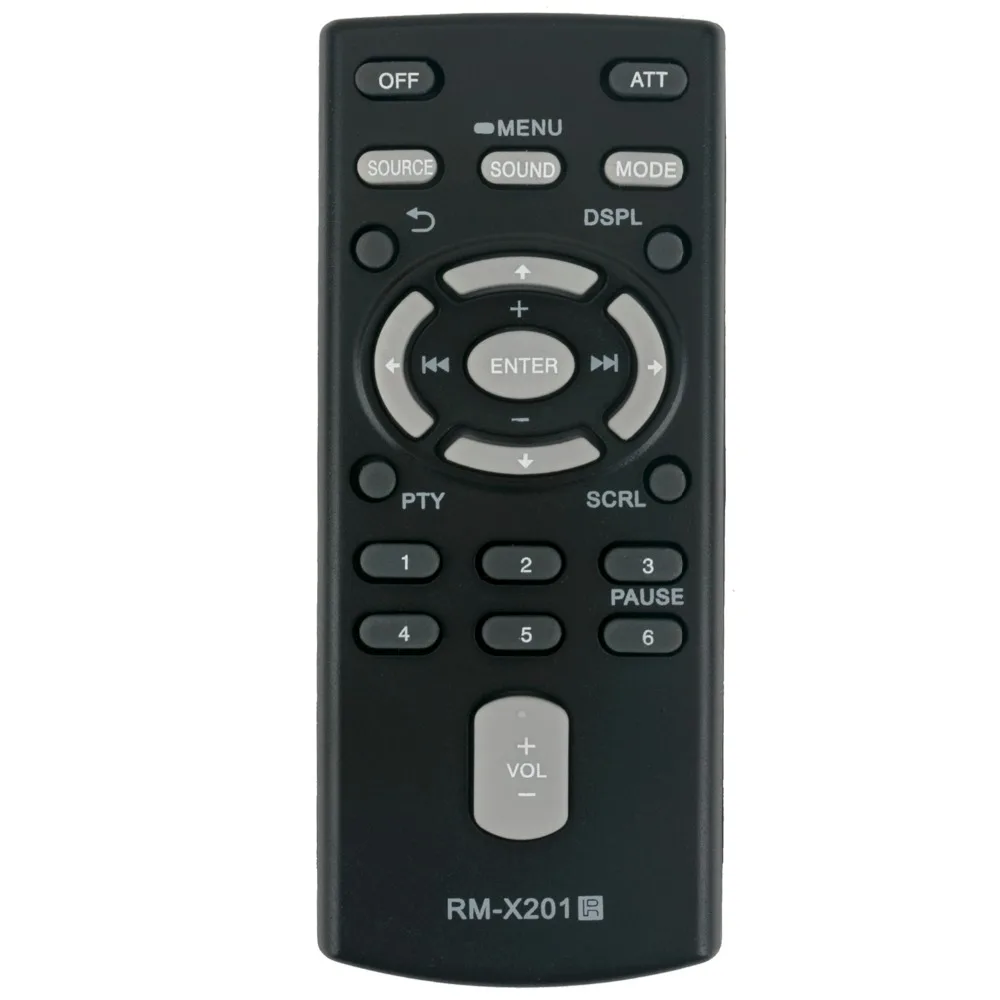 

New RM-X201 Replaced Remote Control fit for Sony CDX-GT260MP CDX-GT360MP CDX-GT270MP CDX-M20