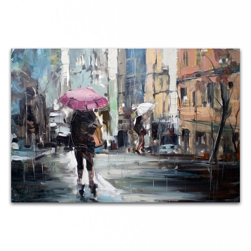 

Hand made oil painting Home decoration painting high quality Modern art landscape painting DM15061803