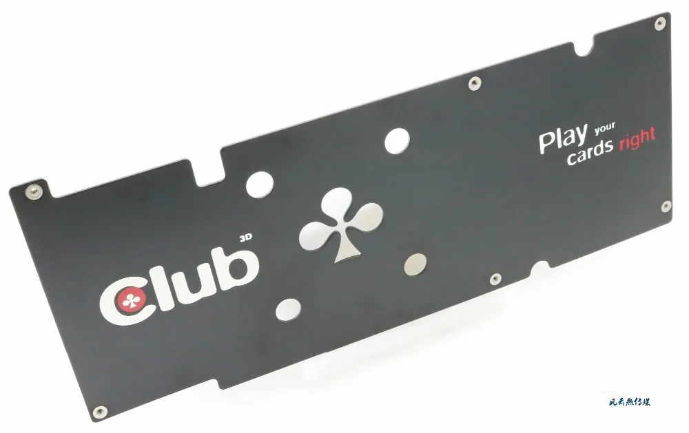 

Новая Оригинальная Задняя панель для видеокарты Club 3D R9 280X Gaphics с крепежными винтами