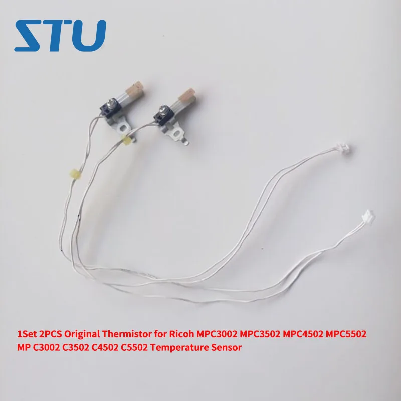 1Set 2PCS Original Thermistor for Ricoh MPC3002 MPC3502 MPC4502 MPC5502 MP C3002 C3502 C4502 C5502 Temperature Sensor