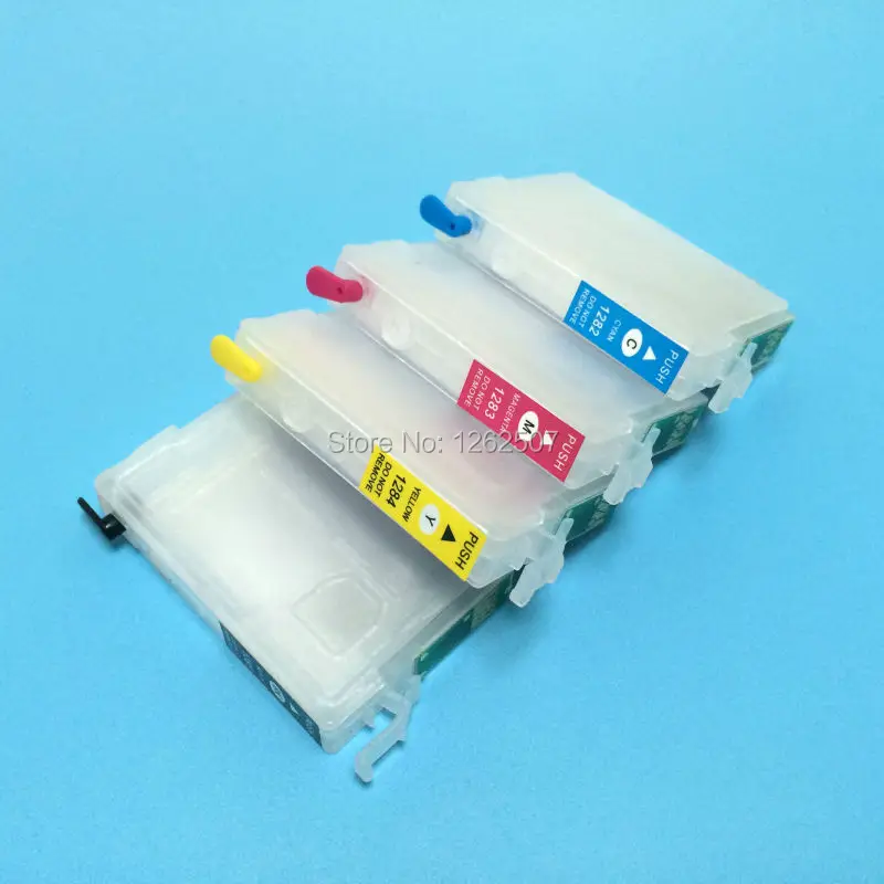 73N T0731-T0734 Refillable Ink Cartridge For Epson Stylus CX3900 CX4900 CX4905 CX5600 CX5900F CX6900 C79 C90 C92 C110 Printers