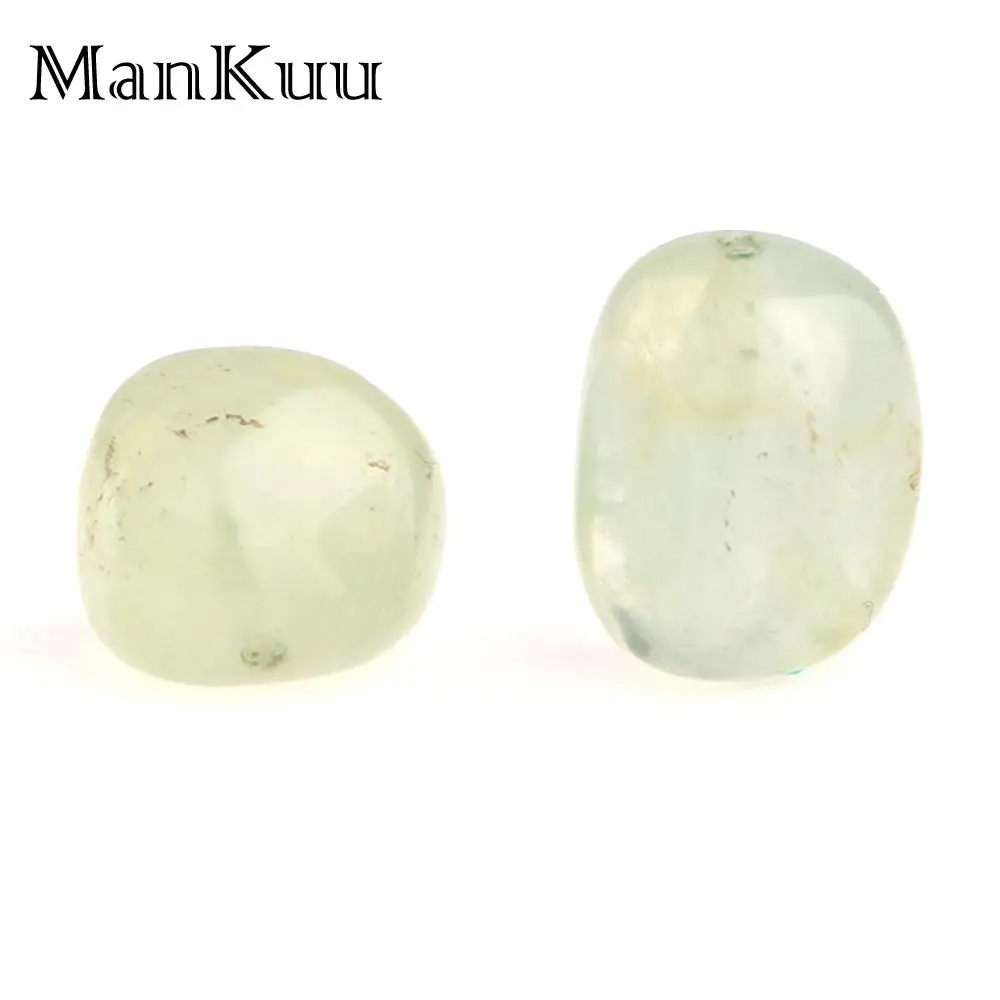 

ManKuu 10-15 мм нерегулярный бледно-зеленый виноградный хрустальный бисер натуральный камень бусины для изготовления ювелирных изделий 5 шт./лот оптовая продажа бусины со стразами