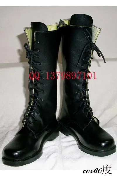 Black Butler Ciel Phantomhive Cosplay Boots Shoes S008