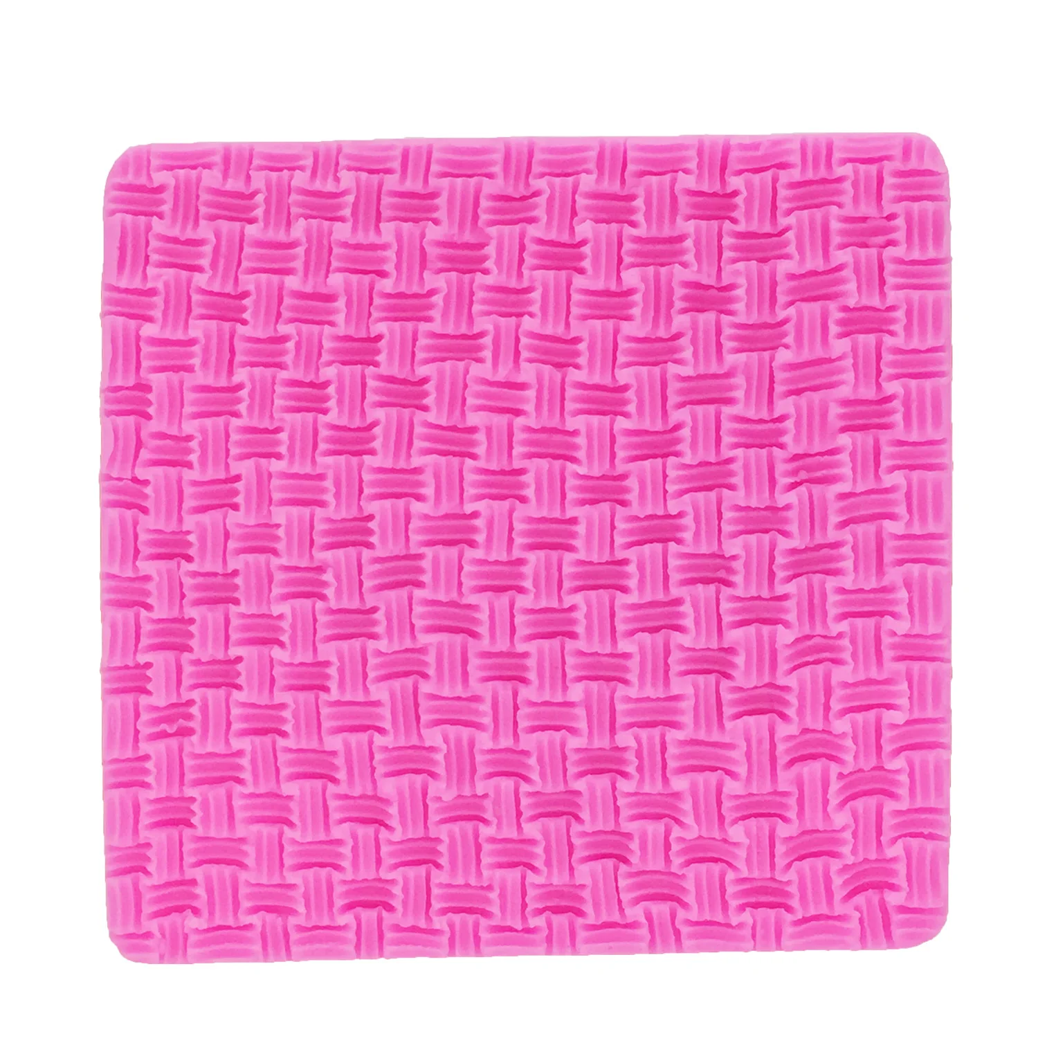 Knitting Wool Texture Cake Border Silicone Mold Pattern Fondant Cake Decorating Tools DIY Baby Clothes Lace Mats T1191