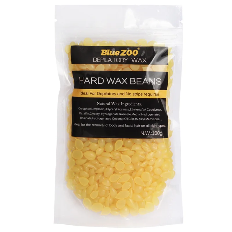 

1 Bag Hard Wax Beans Bikinis Brazilian Wax Hair Removal Heat Waxing Jelly Hair Remover Creme Summer For Facial Body Leg Arm 100g