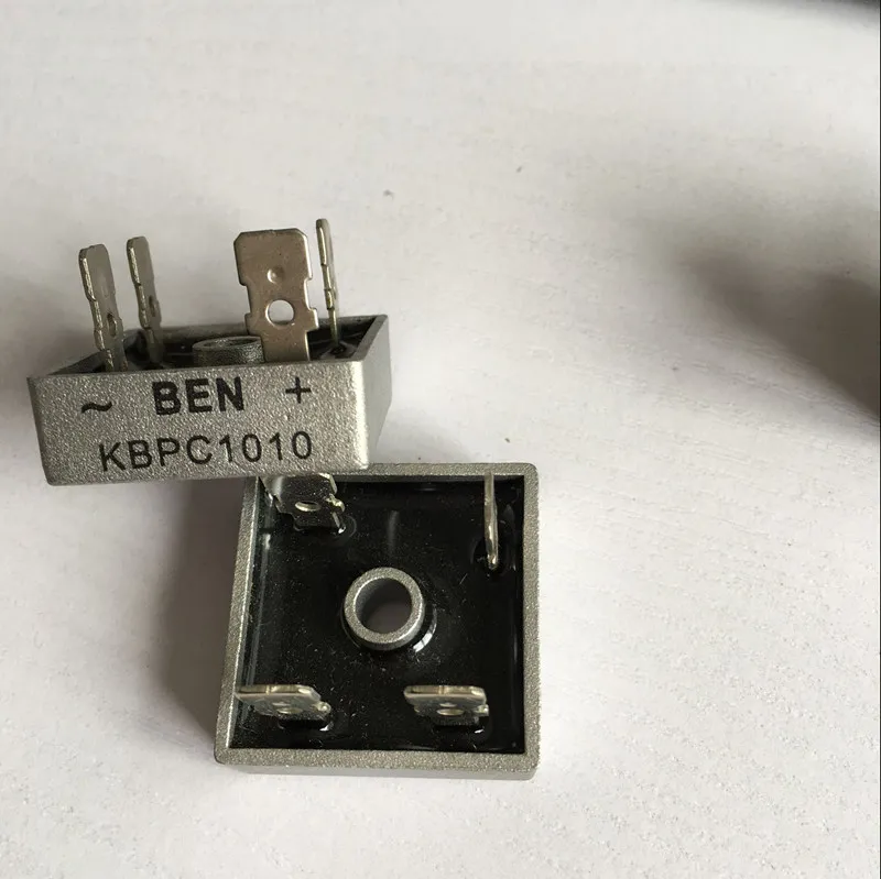 10pcs KBPC1010 Fangqiao 10A1000V SEP genuine single-phase bridge rectifier quality assurance