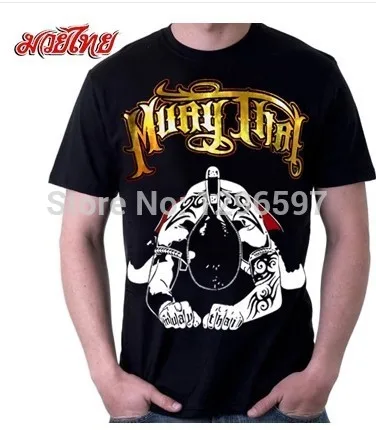 SUOTF Hot Sale! MMA Fight men Combat cage crown Boxing t-shirts Muay thai women XXL Hight Quality Cotton Tee muay thai shorts