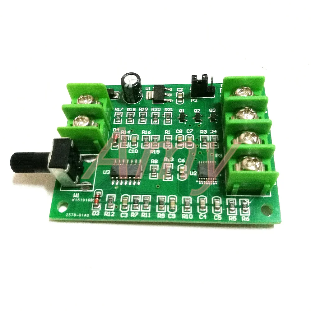 [improved version] brushless DC motor drive board, speed control board, CD-ROM drive, hard disk motor controller 7V-12V