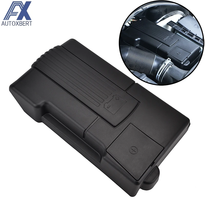 Car Battery Negative Protection Cover Anode Protective Cover Frame Clip Case For VW Tiguan 2 Passat B8 Golf Sportsvan Touran