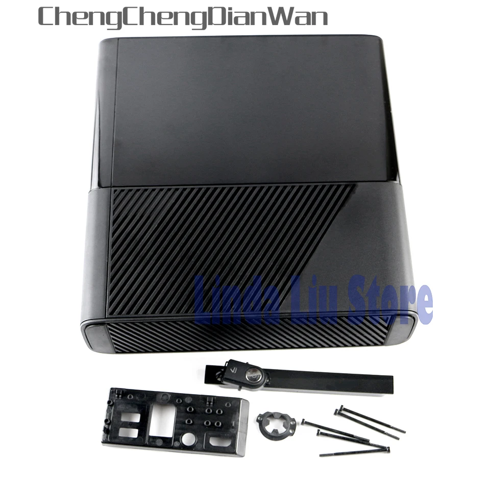 

High Quality Black full Housing Shell Case with parts for XBOX360E xbox360 E console replacement