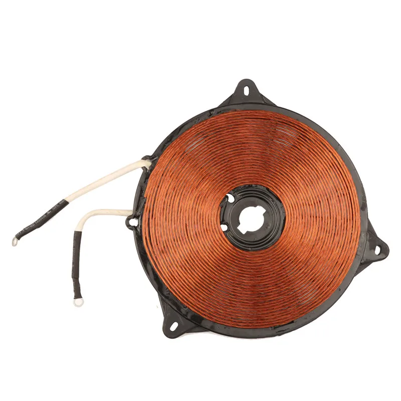 1800W 220V Electromagnetic Heating Control Panel, Copper Wire Induction Coil 195*170*165mm Induction Heater