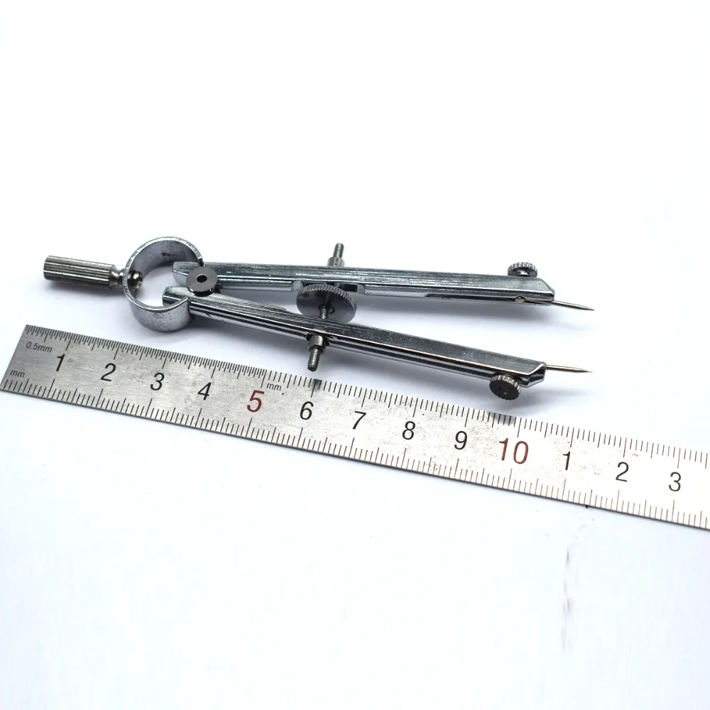 Adjustable Precision Measuring Compass Divider Metal Craft Professional Jewelry Tool