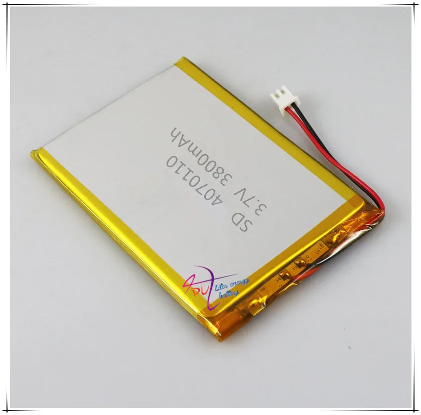 XHR-2P 2.54  3.7V 3800mAh in the special offer core polymer battery 4070110  student computer