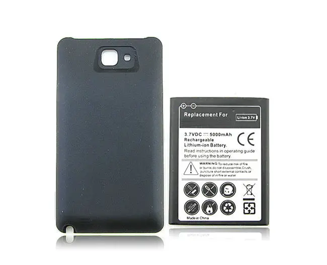 1x 5000mAh EB615268VU I9220 Extended Battery +  Back Cover Case For Samsung Galaxy Note i9220 GT-N7000 (Not for Note 2 N7100)