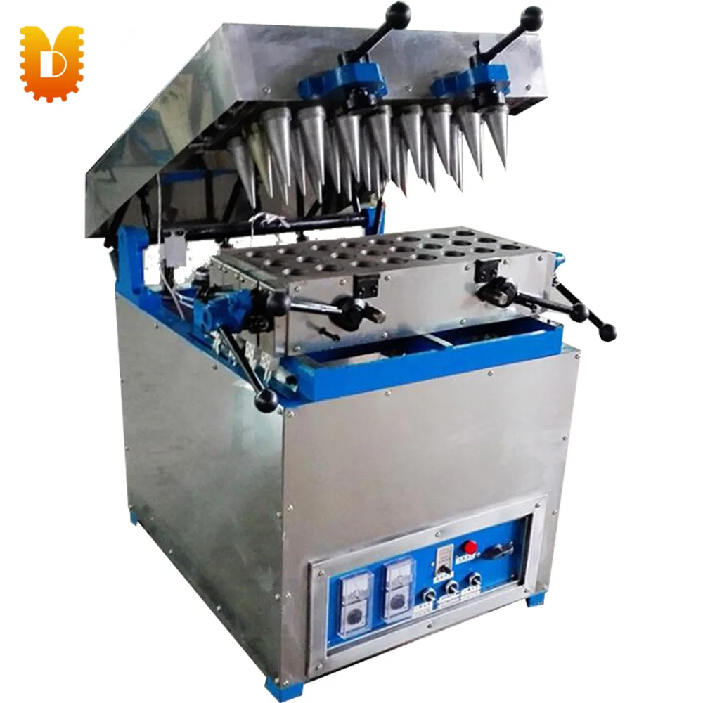 UDDT-24 Ice cream Cone Making machine Wafer cup Ice cream egg tray maker