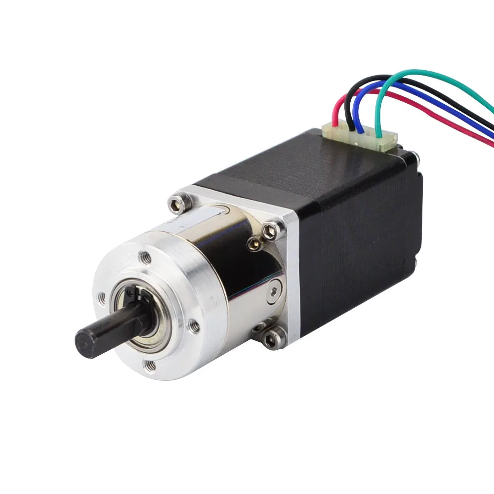 5:1 Planetary Gearbox Nema 11 Stepper Motor 0.67A Geared Step Motor 4-lead for DIY 3D Printer/CNC Robotic