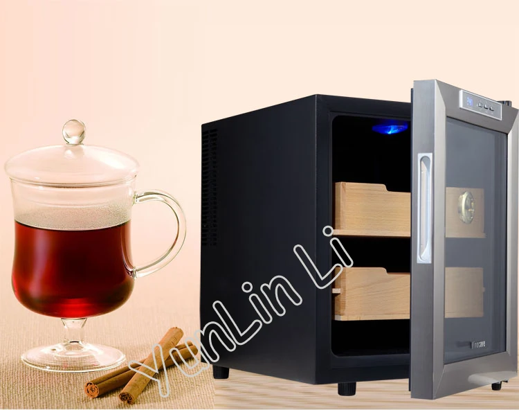 Electronic Constant Temperature And Humidity Cigar Cabinet Household Low Noise & Large Capacity Cigar Storage Cabinet SC-12AH