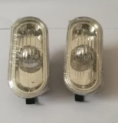 2pcs/set  Clear Lens Turn Signal Side Marker Housing For V-W Golf Bora MK4 Passat B5
