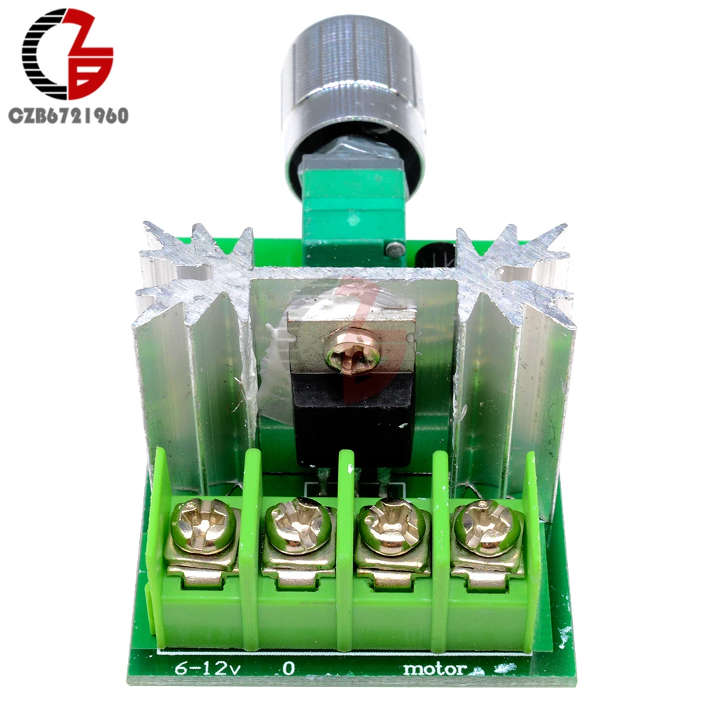 High Power Voltage Regulator 6A 6V-12V PWM DC Motor Speed Controller Regulator Board Power Controller Control Switch Board