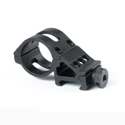 M4 AR 15 Accessories Tactical 30mm 25.4mm Offset Green Red Laser Flashlight Rifle Scope Mount Fit 20mm Picatinny Weaver Rail