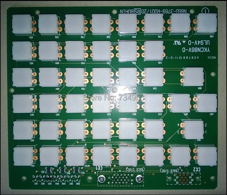 

N86D-3755-R001 key button board A86L-0001-0235 N860-3755-T901